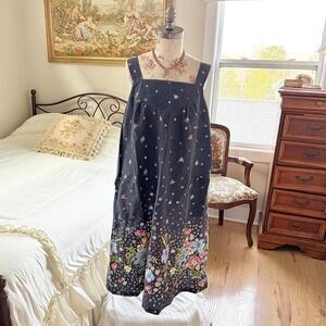 vintage floral sundress  70s union made size small